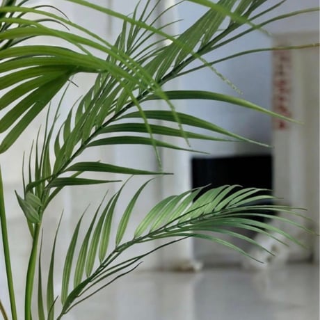 光触媒　人工観葉植物　ウォールグリーン　フェイクグリーン　アレカヤシ14790