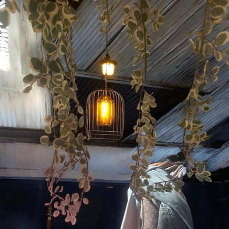 光触媒　人工観葉植物　ウォールグリーン　フェイクグリーン　吊り下げプミラ白934