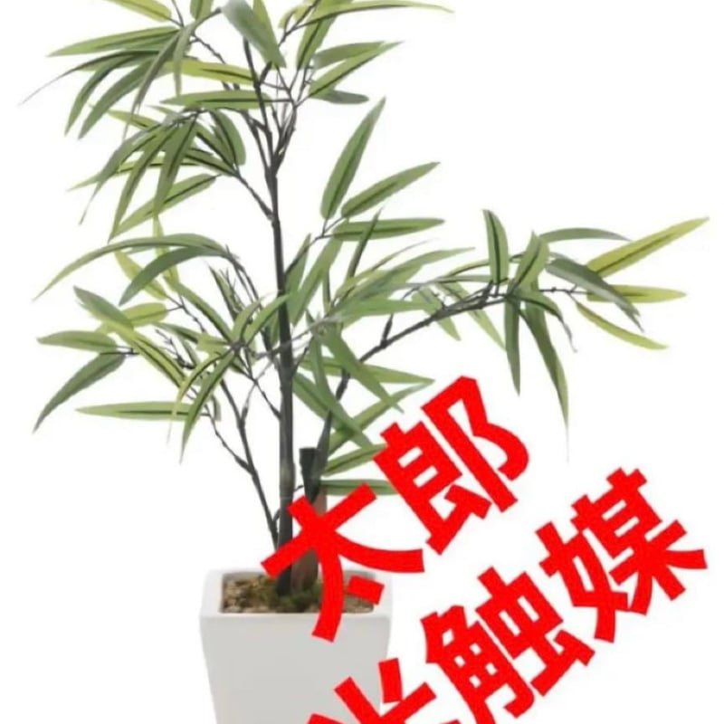 光触媒 人工観葉植物 フェイクグリーン ウォールグリーン 黒竹35