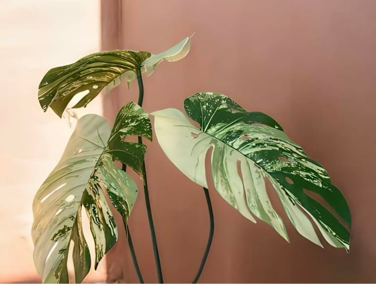 光触媒 人工観葉植物 ウォールグリーン フェイクグリーン 斑入り 