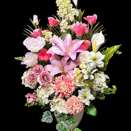 光触媒　人工観葉植物　ウォールグリーン　フェイクグリーン　仏花　お供え花6547