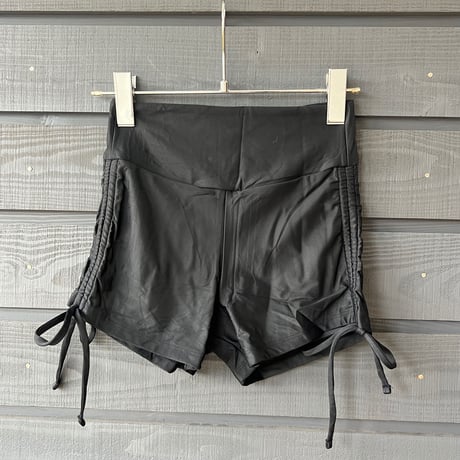 ♻️Econyl®︎　Side Ribbon Short Pants　Black