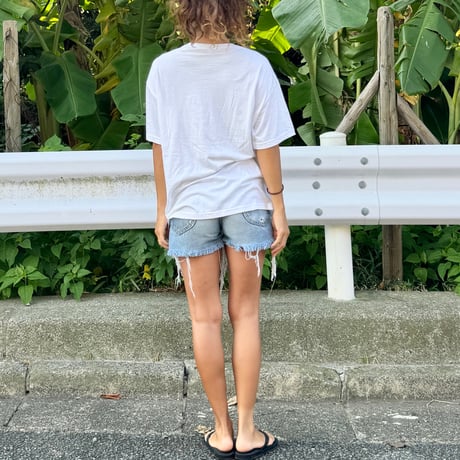 Bamboo Cotton Simple Tshirt White