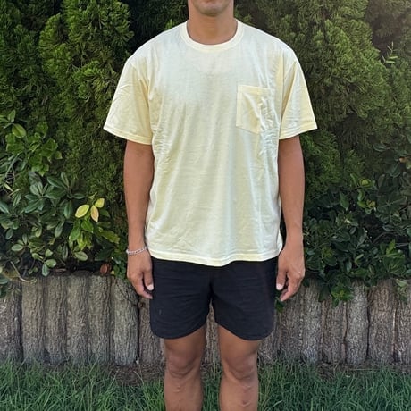 Bamboo Cotton  Tshirt Banana Milk