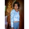 Lilly Top Long Sleeve Bali Flower Ash