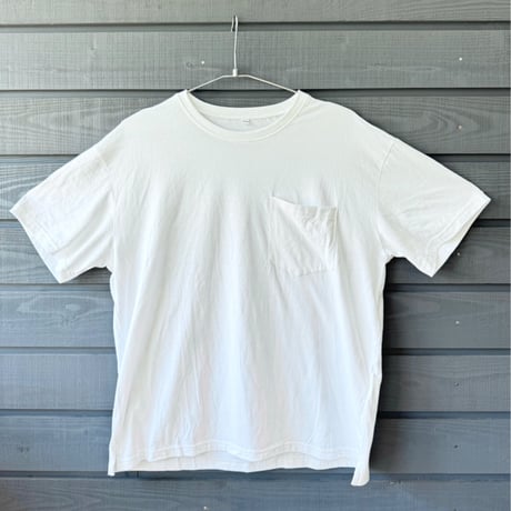 Bamboo Cotton Palm print Tshirt White