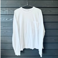 Bamboo Cotton Simple Long T-shirt White