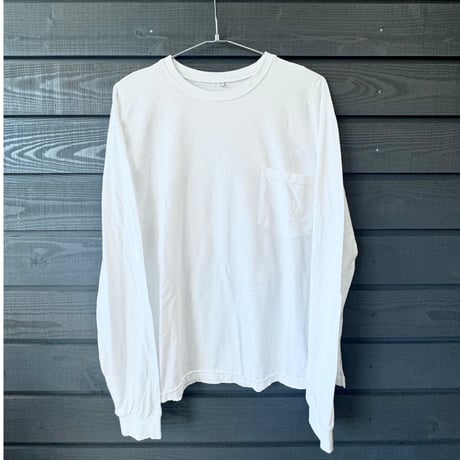 Bamboo Cotton Simple Long T-shirt White