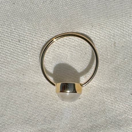 via Bella Gemstones Ring Rainbow Moon Oval&Square