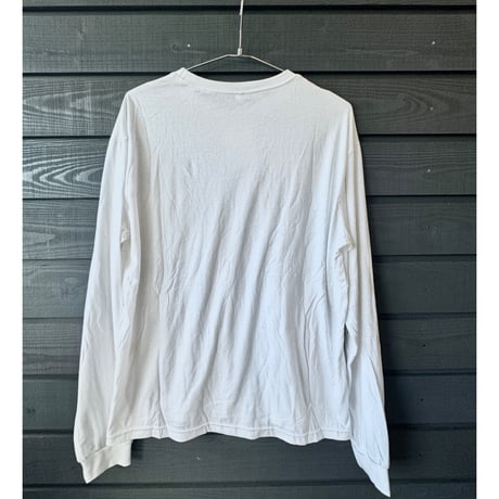 Bamboo Cotton Simple Long T-shirt White