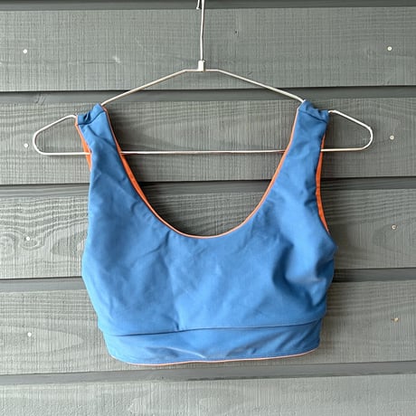 Reversible Bikini Tops　Vintage Blue x Vintage Orange