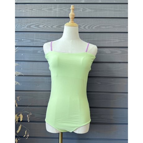 Reversible  Bustier One Piece Melon x African Violet