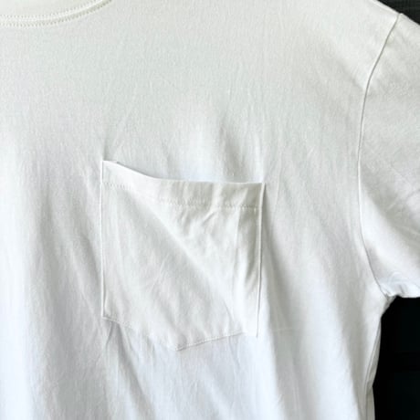 Bamboo Cotton Palm print Tshirt White