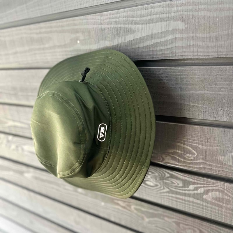 ツバ広め撥水ハット Olive | via Bella
