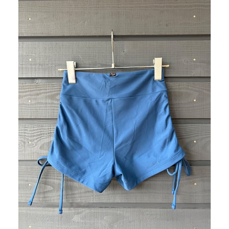 Side Ribbon Short Pants　Vintage Blue