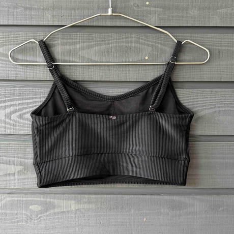 2way tops ♻️eco Rib Black