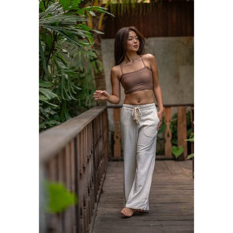 Matte Bustier Top  Acorn