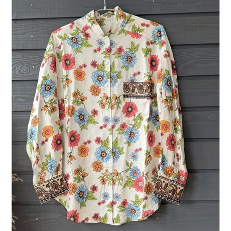 Wild Flower Oxford Shirt(8月再入荷)