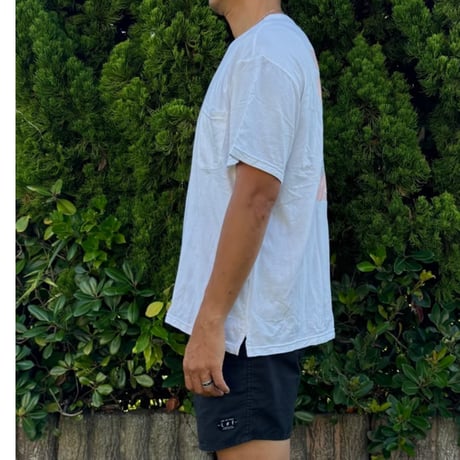 Bamboo Cotton Simple Tshirt White
