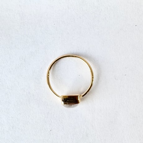 via Bella Gemstones Ring Rainbow Moon Oval&Square