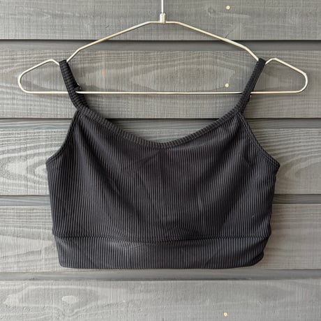 2way tops ♻️eco Rib Black