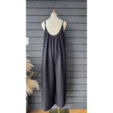 Simple Jump Suit Double Gauze