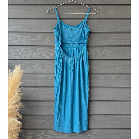 Modal Spandex　Relax Fit Bra Top Tight One Piece Smoky Blue