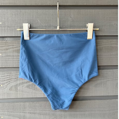 Reversible High Waist Bottoms Vintage Blue x Vintage Orange