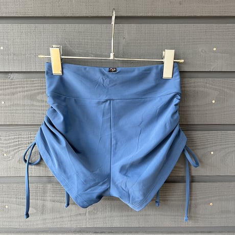 Side Ribbon Short Pants　Vintage Blue