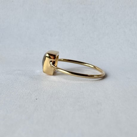 via Bella Gemstones Ring Rainbow Moon Oval&Square