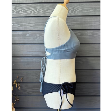 Surf Cheeky ♻️eco Rib Black