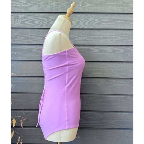 Reversible  Bustier One Piece Melon x African Violet