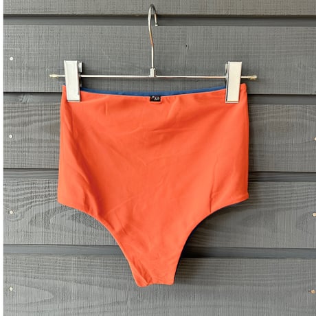 Reversible High Waist Bottoms Vintage Blue x Vintage Orange