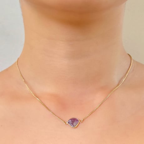 via Bella Gemstones Necklace Amethyst