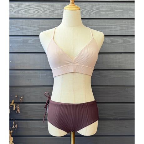 Surf Boy Shorts ♻️eco Rib Chestnuts