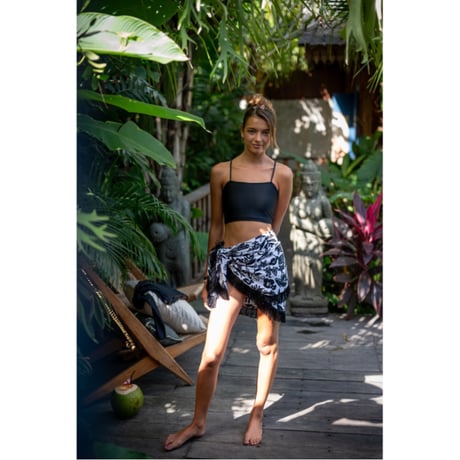 Matte Bustier Top Black