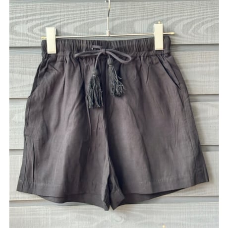 Bamboo100% Fabric Black Short Pants