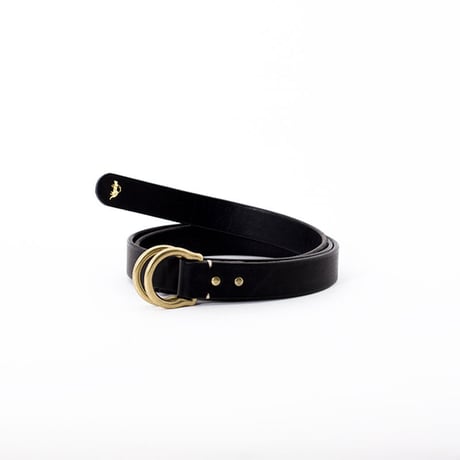 JB401 ( shell ring belt ) black