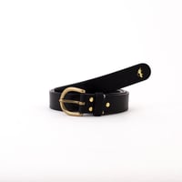 JB405 ( bow buckle belt ) black