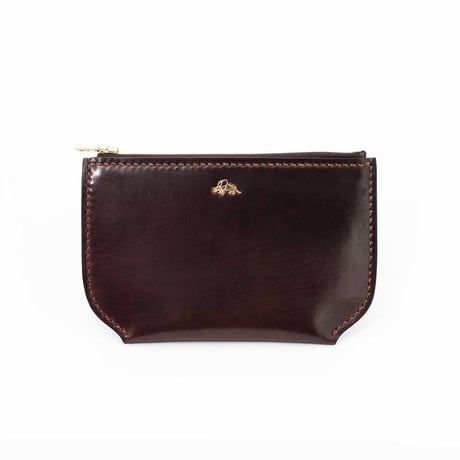 Jacou JW007 HORWEEN shell CORDOVAN ( pouch wallet M )