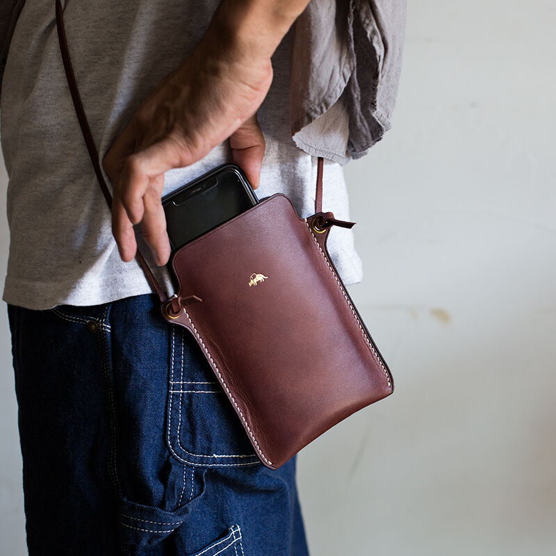 Jacou レザー スマホショルダーバッグ Jacou JC105 (smartphone shoulder case) | WEED &