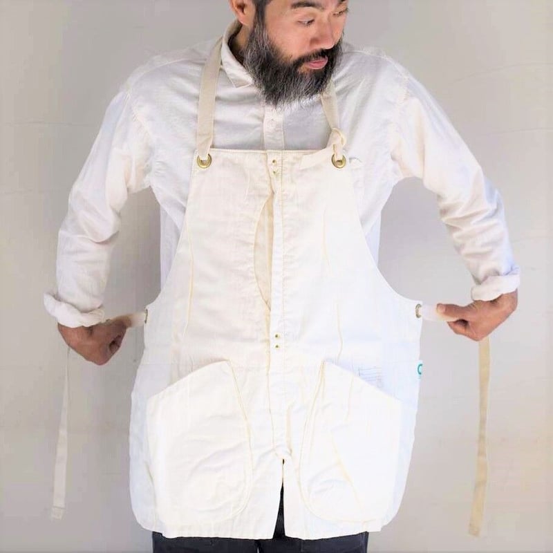 Suolo GRIZZLY APRON Herringborn | WEED & STONE