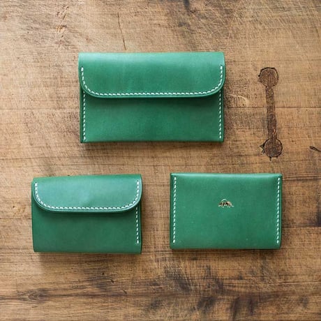 Jacou JC104 ( multi cardcase )   "green" pastel leather  ＊限定商品