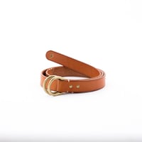 JB401 ( shell ring belt ) brown
