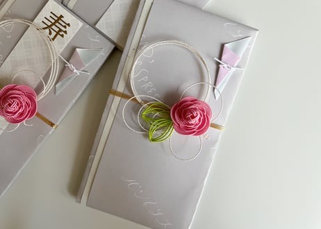 薔薇の祝儀袋（送料込み）
