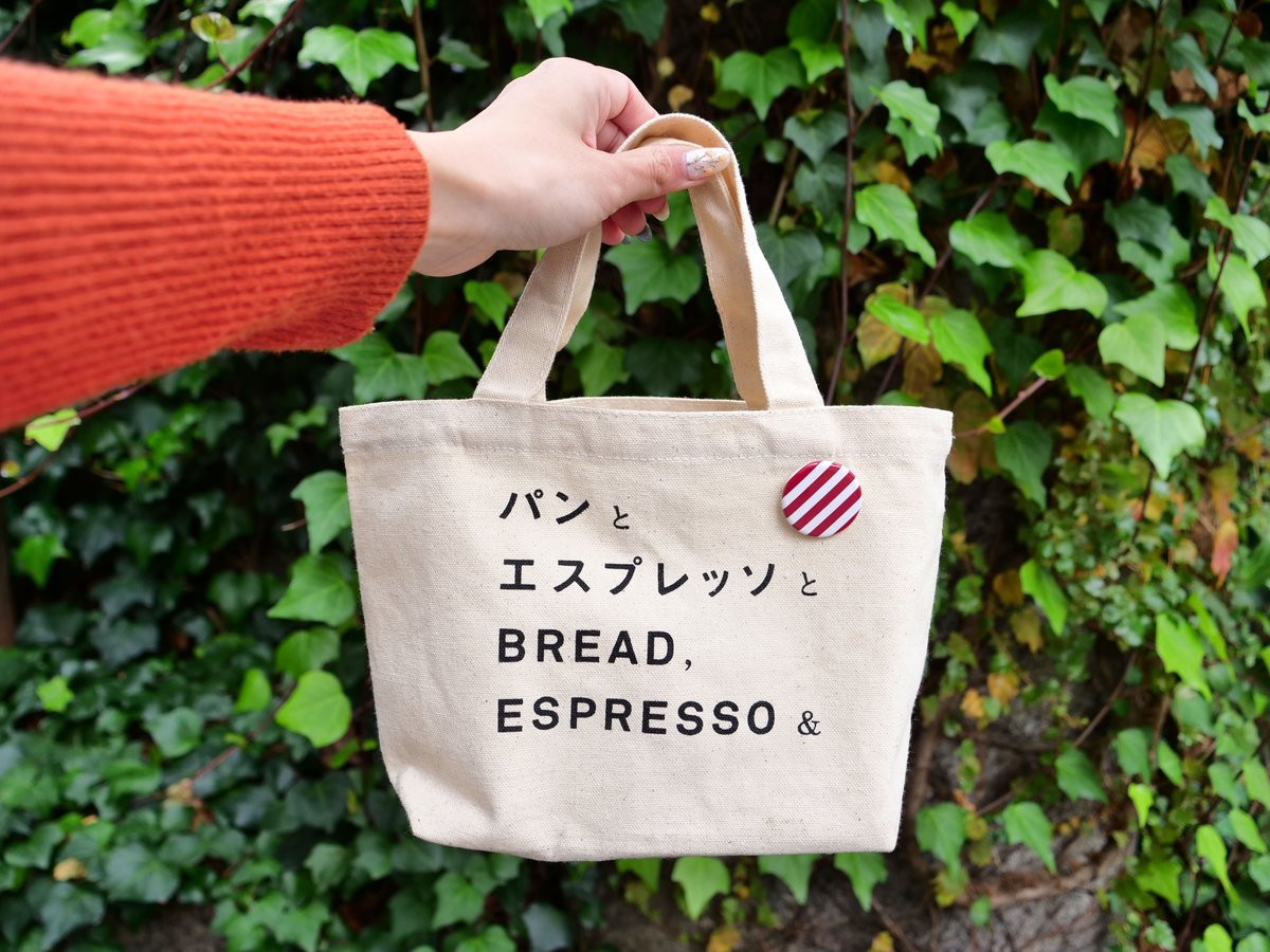 ロゴミニトートバッグ ロゴミニトートバッグ 缶バッジ付【送料込】 | パンとエクスプレスと