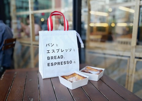"パンとエスプレッソと"オリジナル保冷バッグ