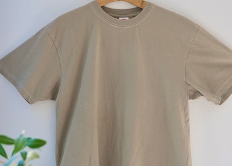 "パンとエスプレッソと"オリジナル珈琲染めTシャツ【送料込】