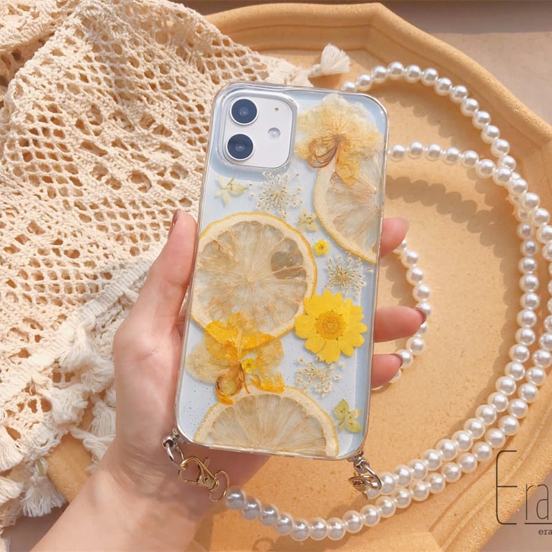 sample iPhone5/5S 押し花ケース