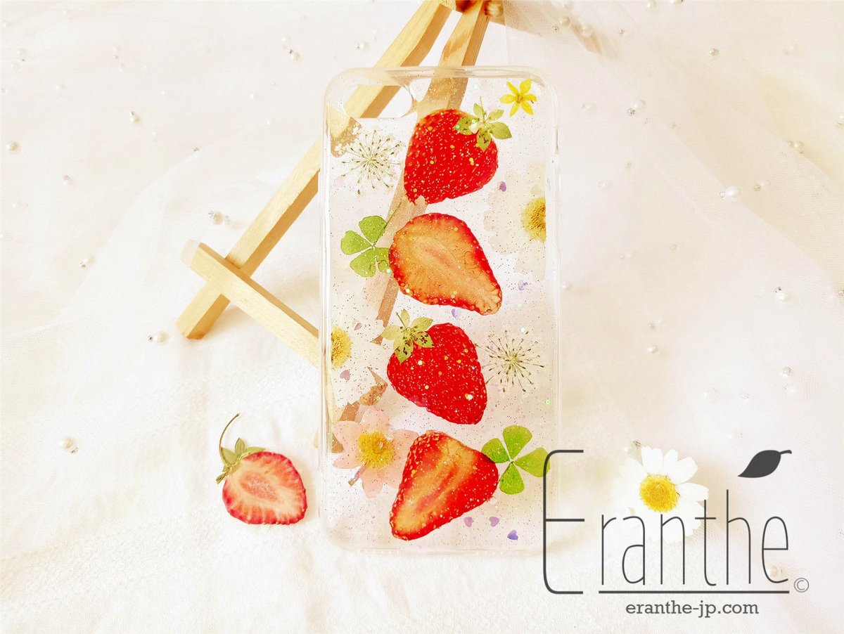 ちいぶぃページ★押し花フルーツケース ちいぶぃページ☆押し花フルーツケース 押し花ケース作家☆YUKI
